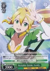 Reliable Guide, Leafa (SAO/S20-E028 R), Sword Art Online — Weiß Schwarz card price