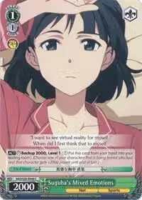 Suguha's Mixed Emotions (SAO/S20-E040 C), Sword Art Online — Weiß Schwarz card price