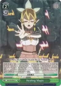 Healing Magic (SAO/S20-E042 U), Sword Art Online — Weiß Schwarz card price