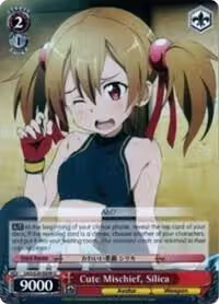 Cute Mischief, Silica (SAO/S20-E059 U), Sword Art Online — Weiß Schwarz card price