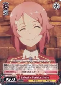 Lisbeth's Positive Smile (SAO/S20-E060 U), Sword Art Online — Weiß Schwarz card price
