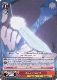 Pina's Heart (SAO/S20-E065 C), Sword Art Online — Weiß Schwarz card price