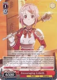 Encouraging Lisbeth (SAO/S20-E067 C), Sword Art Online — Weiß Schwarz card price