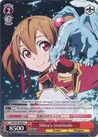 Silica's Gratitude (SAO/S20-E069 C), Sword Art Online — Weiß Schwarz card price