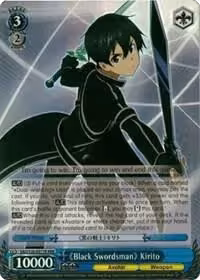 "Black Swordsman" Kirito (RRR) (SAO/S20-E077R RRR) — card price