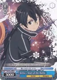 Kirito - Start of the Battle (SAO/S20-E090 C), Sword Art Online — Weiß Schwarz card price