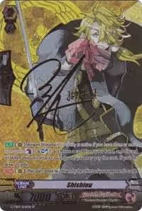 Shishiou (Signed SP) (G-TB01/S04EN), G-TB01: Touken Ranbu (ONLINE) — Vanguard card price