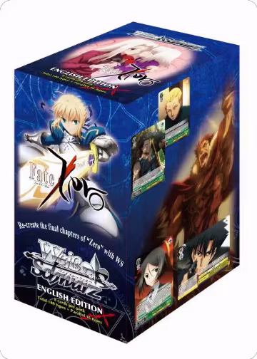 Fate/Zero Booster Box, Fate/Zero — Weiß Schwarz sealed product price