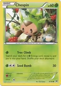 Chespin (9) (9/162), XY - BREAKthrough — Pokémon card price