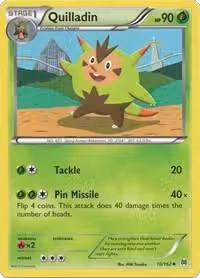 Quilladin (10/162), XY - BREAKthrough — Pokémon card price