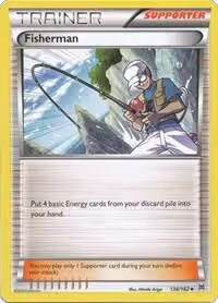 Fisherman (136/162), XY - BREAKthrough — Pokémon card price