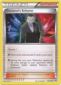 Giovanni's Scheme (138/162), XY - BREAKthrough — Pokémon card price