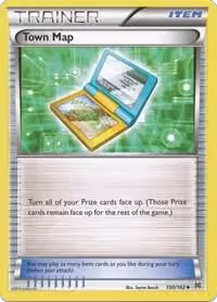 Town Map (150/162), XY - BREAKthrough — Pokémon card price
