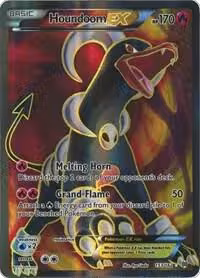 Houndoom EX (Full Art) (153/162), XY - BREAKthrough — Pokémon card price