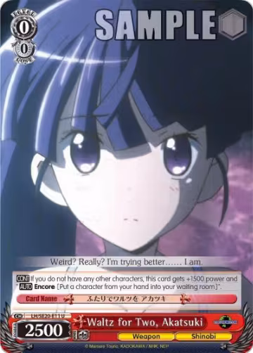 Waltz for Two, Akatsuki (LH/SE20-E11 U), LOG HORIZON — Weiß Schwarz card price