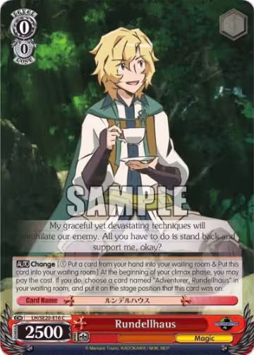 Rundellhaus (Alternate Foil) (LH/SE20-E16 C), LOG HORIZON — Weiß Schwarz card price