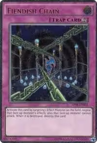 Fiendish Chain (UTR) (AP08-EN003), Astral Pack 8 — Yu-Gi-Oh! card price