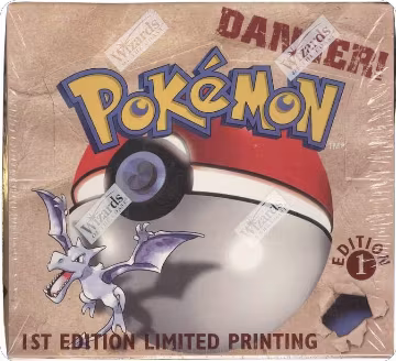 Pokemon Fossil [1st Edition] Booster Box, Fossil — Pokémon sealed product price