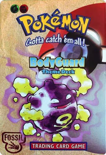 Fossil Theme Deck - "BodyGuard", Fossil — Pokémon sealed product price