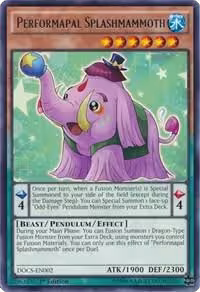 Performapal Splashmammoth (DOCS-EN002), Dimension of Chaos — Yu-Gi-Oh! card price
