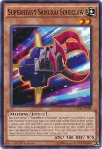 Superheavy Samurai Soulclaw (DOCS-EN008), Dimension of Chaos — Yu-Gi-Oh! card price