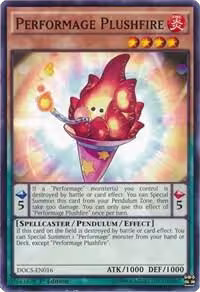 Performage Plushfire (DOCS-EN016), Dimension of Chaos — Yu-Gi-Oh! card price