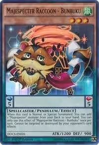 Majespecter Raccoon - Bunbuku (DOCS-EN026), Dimension of Chaos — Yu-Gi-Oh! card price