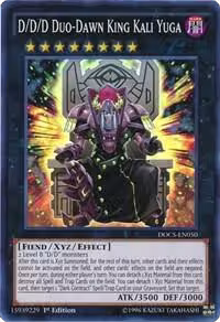 D/D/D Duo-Dawn King Kali Yuga (DOCS-EN050), Dimension of Chaos — Yu-Gi-Oh! card price