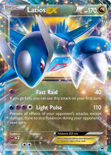 Latios EX (XY72), XY Promos — Pokémon card price