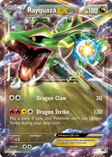 Rayquaza EX (XY73) (XY73), XY Promos — Pokémon card price