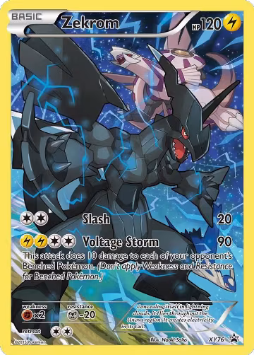 Zekrom (Full Art Promo) (XY76), XY Promos — Pokémon card price