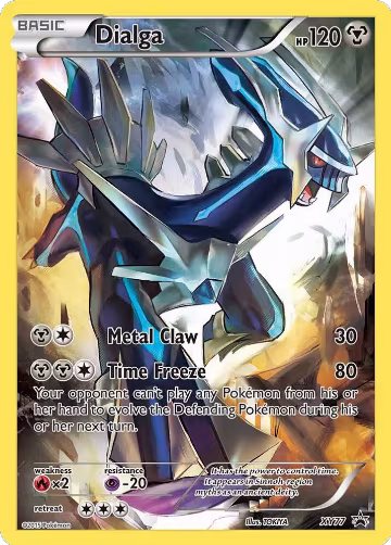 Dialga (Full Art Promo) (XY77), XY Promos — Pokémon card price