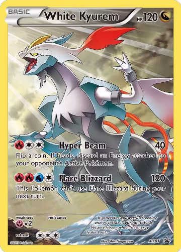 White Kyurem (Full Art Promo) (XY81), XY Promos — Pokémon card price