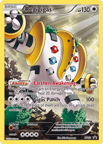 Regigigas (Full Art Promo) (XY82), XY Promos — Pokémon card price