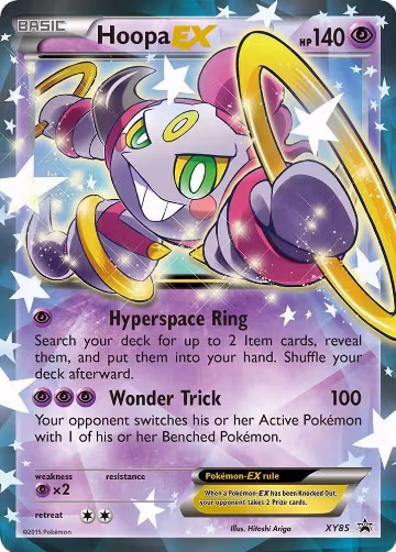 Hoopa EX (Collection Promo) (XY85), XY Promos — Pokémon card price