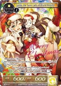 Lumia, the Saint Lady of World Rebirth (Christmas Promo) (RL1512-1), Promo Cards — Force of Will card price