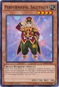 Performapal Salutiger (SDMP-EN011), Structure Deck: Master of Pendulum — Yu-Gi-Oh! card price