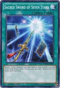 Sacred Sword of Seven Stars (SDMP-EN029), Structure Deck: Master of Pendulum — Yu-Gi-Oh! card price