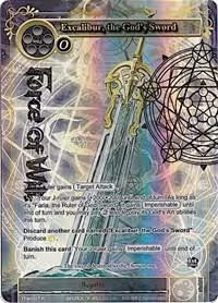 Excalibur, the God's Sword (Full Art) (TTW-097) — card price