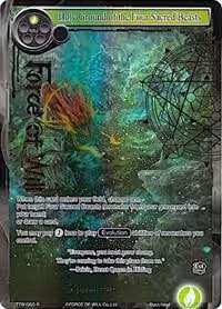 Holy Ground of the Four Sacred Beasts (Full Art) (TTW-060), The Twilight Wanderer — Force of Will card price