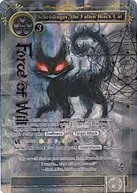 Schrodinger, the Fallen Black Cat (Full Art) (TTW-100) — card price