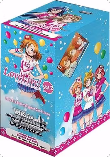 Love Live! Vol. 2 Booster Box, Love Live! Vol. 2 — Weiß Schwarz sealed product price