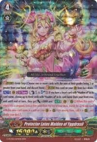Protector Lotus Maiden of Yggdrasil (G-FC02/024EN), G-FC02: Fighter's Collection 2015 Winter — Vanguard card price