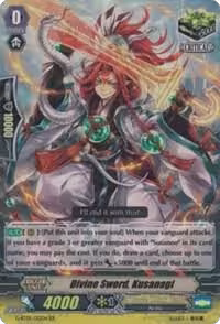 Divine Sword, Kusanagi (G-BT05/012EN), Moonlit Dragonfang — Vanguard card price