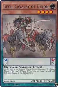 Steel Cavalry of Dinon (BOSH-EN000), Breakers of Shadow — Yu-Gi-Oh! card price