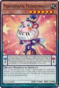 Performapal Monkeyboard (BOSH-EN003), Breakers of Shadow — Yu-Gi-Oh! card price