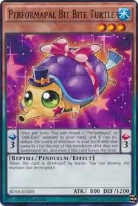 Performapal Bit Bite Turtle (BOSH-EN005), Breakers of Shadow — Yu-Gi-Oh! card price