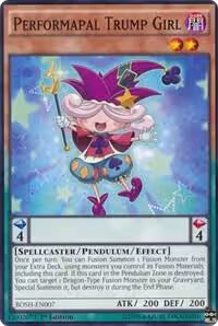 Performapal Trump Girl (BOSH-EN007), Breakers of Shadow — Yu-Gi-Oh! card price