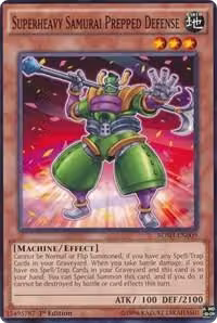 Superheavy Samurai Prepped Defense (BOSH-EN009), Breakers of Shadow — Yu-Gi-Oh! card price