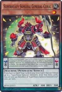 Superheavy Samurai General Coral (BOSH-EN011), Breakers of Shadow — Yu-Gi-Oh! card price